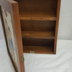 Painted Shelving Cabinet