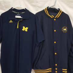 University of Michigan Reversible Jacket & Shirt