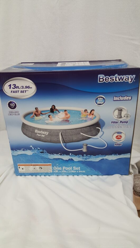 Another Pool Set- 13 Ft