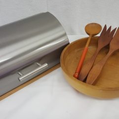 Bread Keeper and Salad Set
