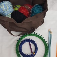 Bag full of yarn plus