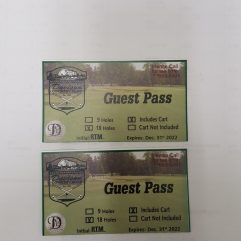 Davison Country Club golfing for two