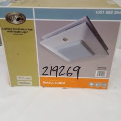 Hampton Bay Lighted Vent Fan
