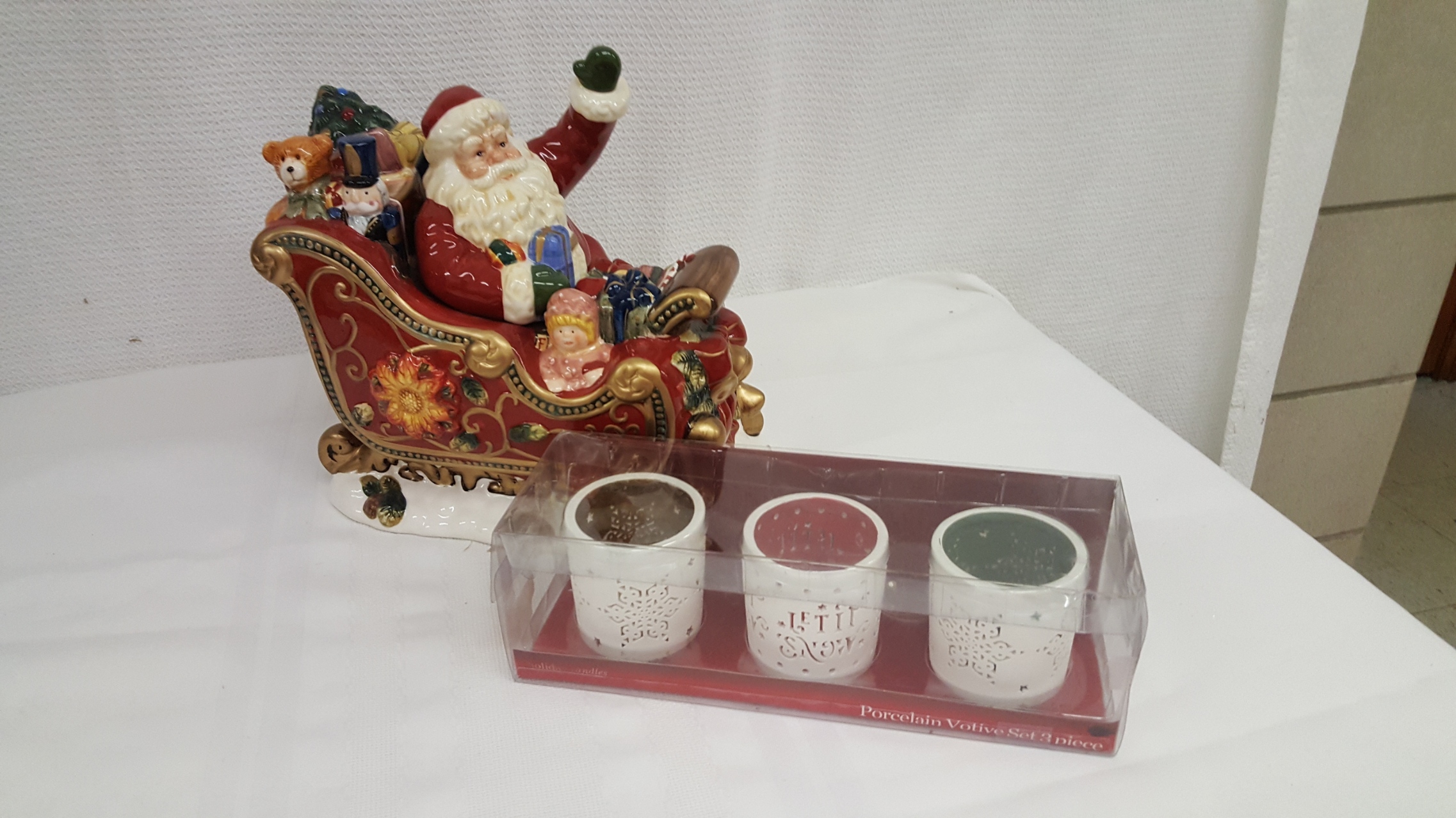 Santa Cookie Jar