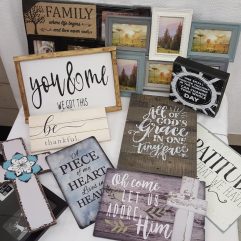 Box of Signs & Frames