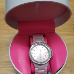 Isaac Mizrahi Pink Watch