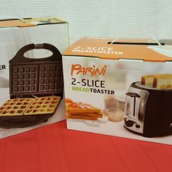 Waffle Iron & Toaster