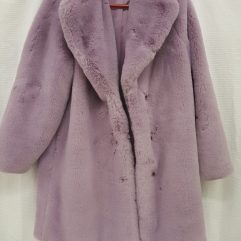 Purple Fur Coat