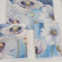 Blue Flower Canvas Pictures