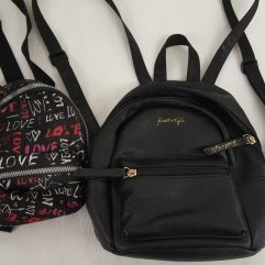 Two small backpacks