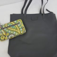Grey Bag - JM New York and Wallet
