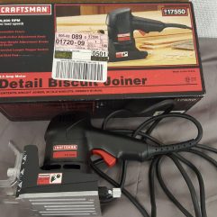 Craftsman Detail Biscuit Joiner