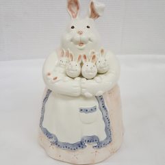 Mother Bunny Cookie Jar