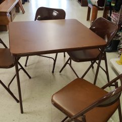 Card Table & Chairs