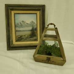 Hand painted picture & decor
