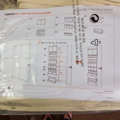 Organizers for closet or over the door