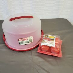 Cake Server & Egglettes containers