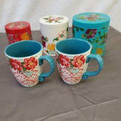 Pioneer Woman Cups & Canisters