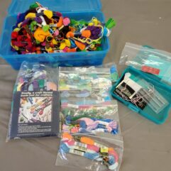 Needle point supplies