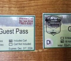 Davison Country Club Golf Passes