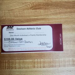 Davison Athletic Club Pass