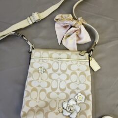 Coach crossbody w/scarf