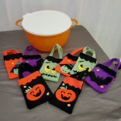 Halloween Bowl & Treat Bags