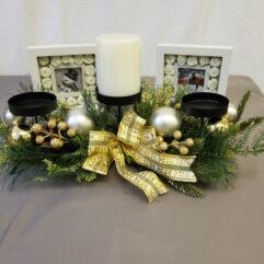 Center Piece with Pictures