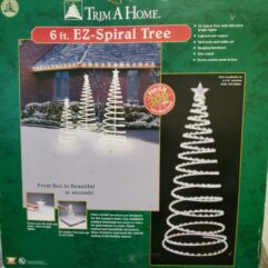 Spiral 6' Lighted Christmas Tree