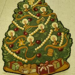 Christmas Tree Rug