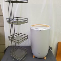 Towel Warmer & Metal Rack