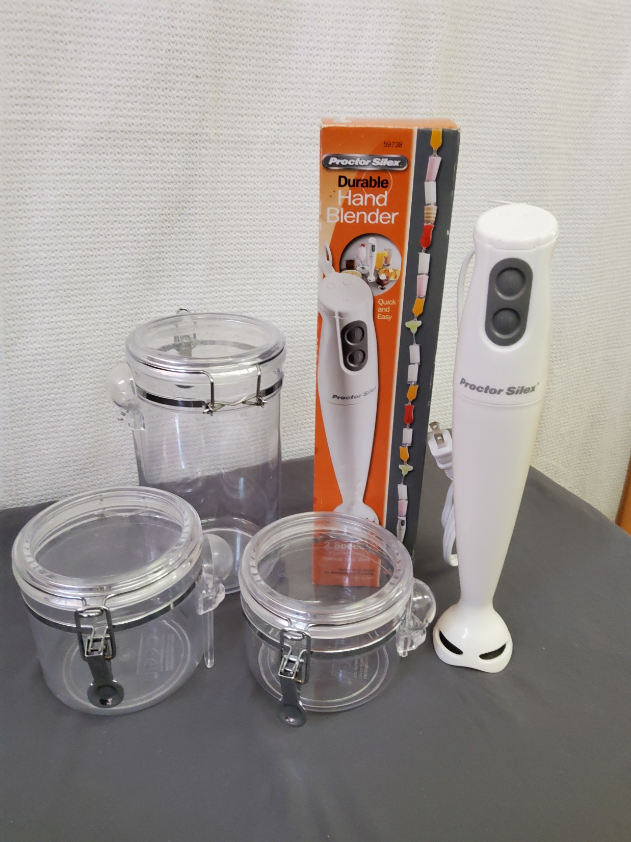 Hand Blender & Canisters