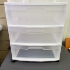 Sterilite 3 Drawer Storage