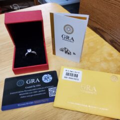 Moissanite Diamond Ring