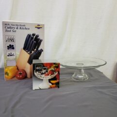 Cutlery Set with Glassware