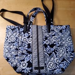 Vera Bradley Bag - blue,black&white