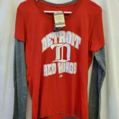 Ladies Red Wing Top
