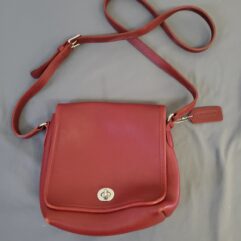 Coach Red Leather !!