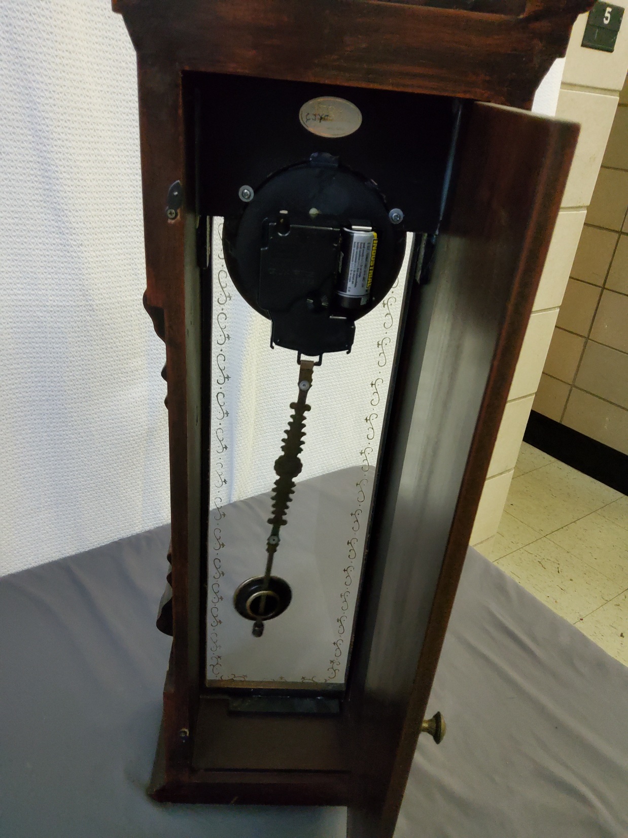Small grandfather clock - Image 4