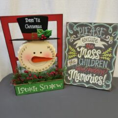 Advent Calender & Sign