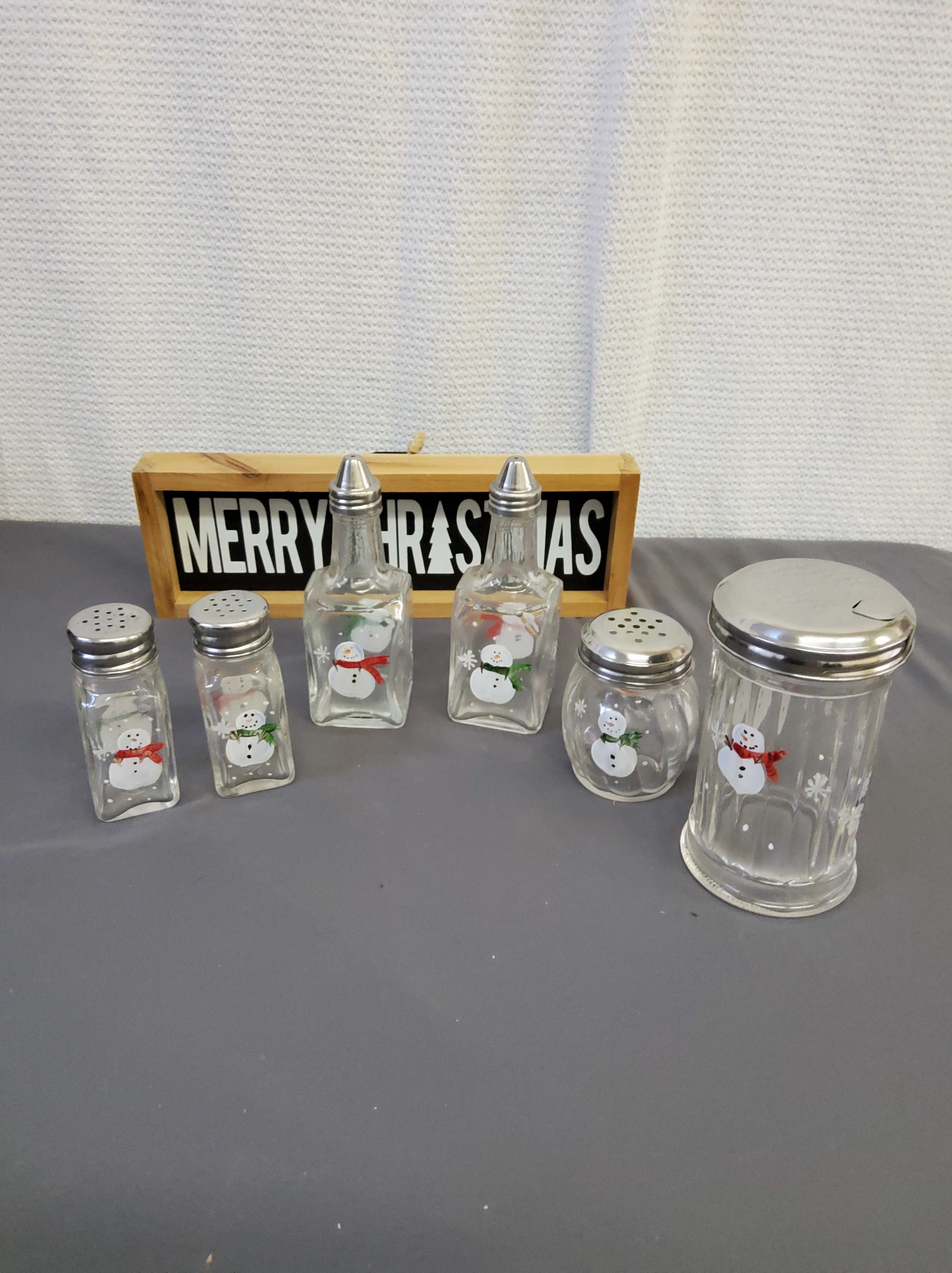 Snowman Glassware