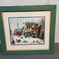 Christmas Village Print