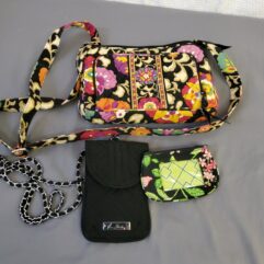 Vera Bradley Black Print Trio