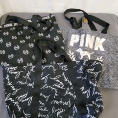 Pink - Love Tote Bags