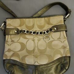 Coach Signature Chain Shoulder Bag