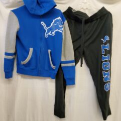 Lion's Sleep pants with Zipper Hoodie