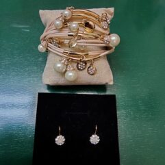 Wrap Bracelet & Earrings