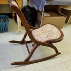 Folding rocking chair - Vintage