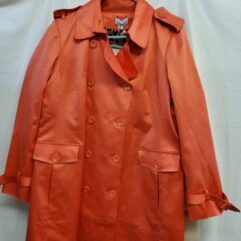 Joan Rivers Trench Coat - Poppy Color