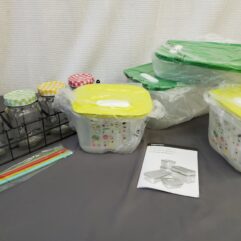 Fridge Smart Tupperware & Mason Mug Set